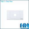 Mặt 1 công tắc Sino S181/X hình chữ nhật