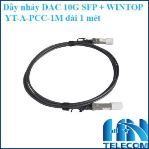 Dây nhảy DAC 10G SFP + WINTOP YT-A-PCC-1M dài 1 mét