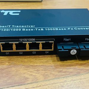 Đặc điểm cấu tạo của Switch quang 4 RJ45+2 cổng quang SC 10/100/1000M TC-2F4G-1000