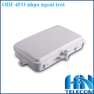 Hộp phối quang ODF 4FO vỏ nhựa ngoài trời