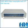 Hộp phối quang ODF 48FO khay trượt gắn rack 19" | 3M Telecom