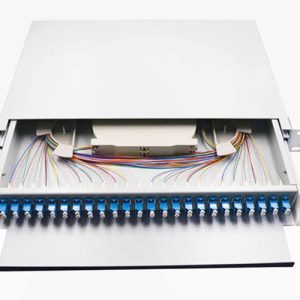 Cấu tạo của Hộp phối quang ODF 4FO khay trượt gắn rack 19