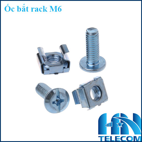 Ốc bắt rack M6 chuyên dụng cho các loại tủ rack